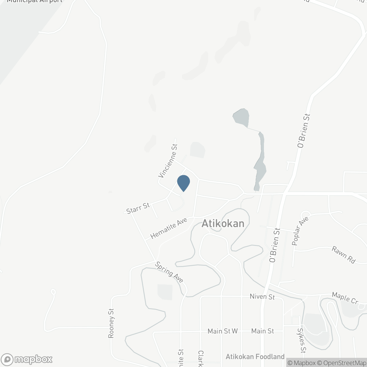 7 STARR STREET, Atikokan, Ontario P0T 1C0
